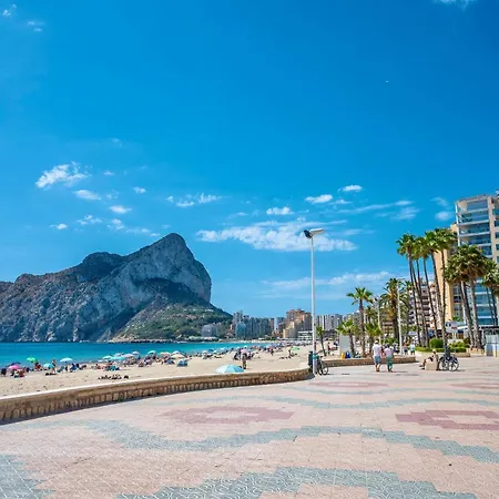 Apolo Xi, Calpe, Modern Apartment, Sea View, Pool, 100m To Beach! * Ifach