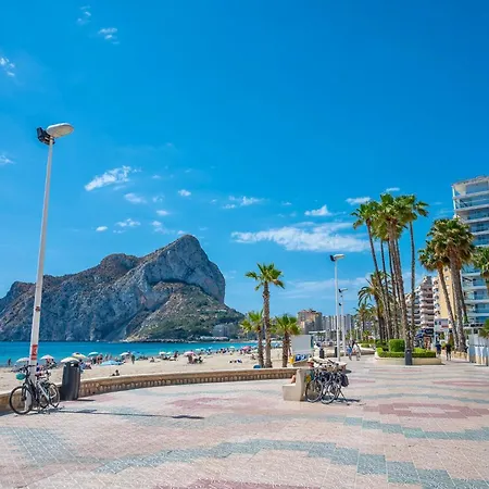 Apolo Xi, Calpe, Modern Apartment, Sea View, Pool, 100m To Beach! Appartement Ifach
